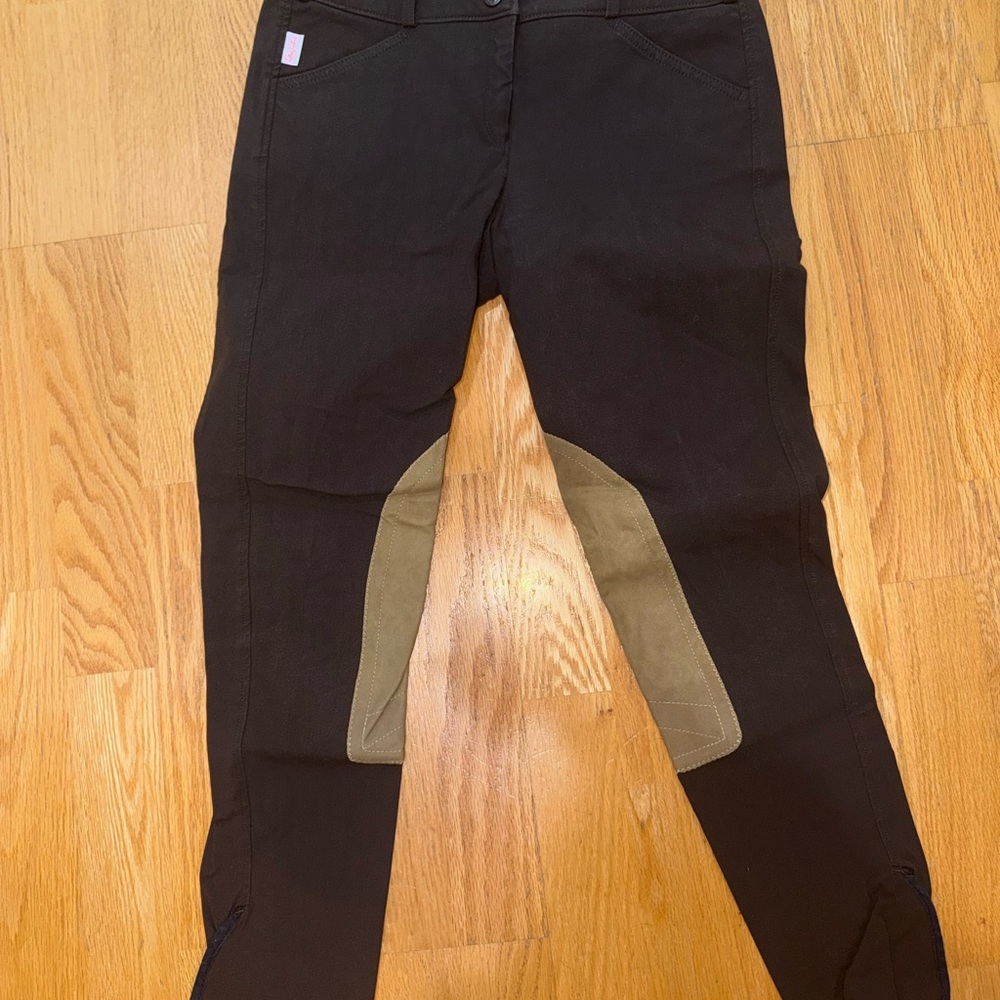 Brown and Tan Tailored Sportsman Women Breeches